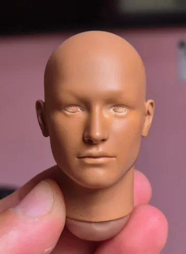 head sculpt 1/6 masculina careca