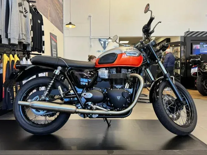 BONNEVILLE T100  EM ESTADO DE ZERO KM IMPERDÍVEL TEST RIDE