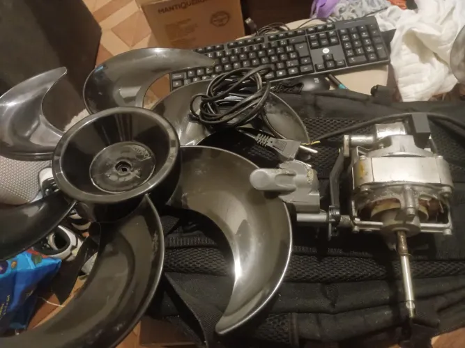 Motor e hélice ventilador arno