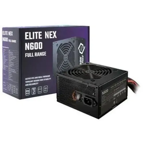 Fonte cooler master elite nex 600w