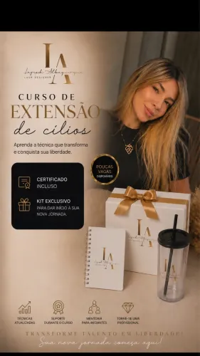 Curso de extensão de cílios