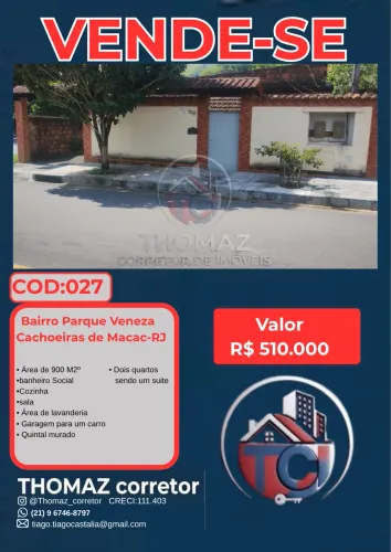 Casa no Parque Veneza / cachoeiras de Macacu-RJ