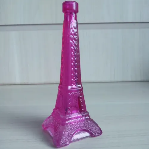 Escultura Torre Eiffel Antiga Clássica em Vidro peça linda em ótimo estado.