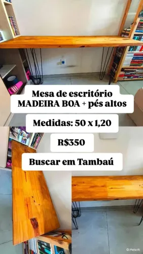 Mesa de Escritório Madeira