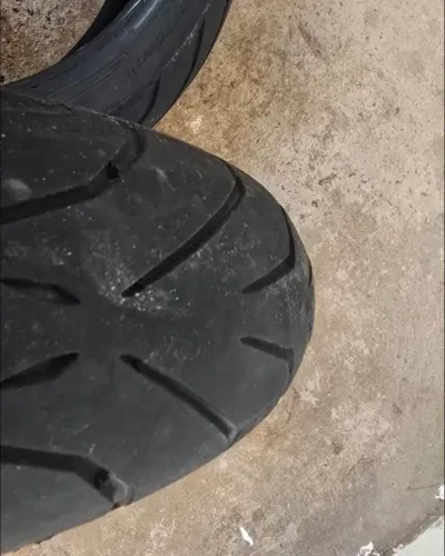 NOVO (100km) Pirelli Angel GT | 120 e 190 | Cb1000 Hornet Xj6 Cbr1000 z750 Bandit B-king