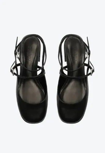 Dorothy lace couro preto deluxe