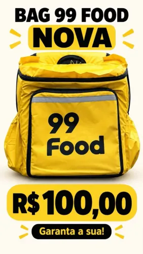 Vendo Bag (Nova) da 99 flexível bag novinha ideal para fazer entregas