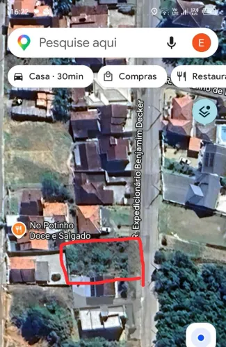 Vendo terreno alto linda vista!