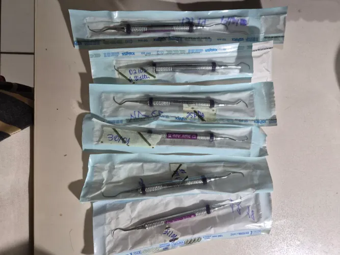 Kit de curetas millenium