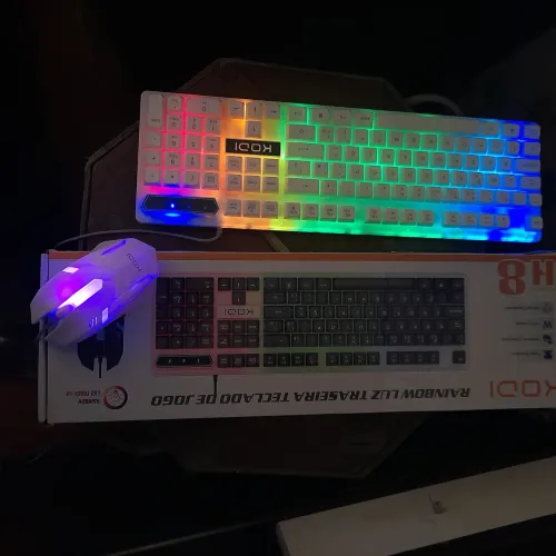 Teclado Gamer NOVO Zerado - LED Funcionando + Caixa Original
