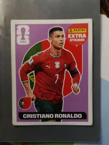 Figurinha legend cristiano Ronaldo bordo