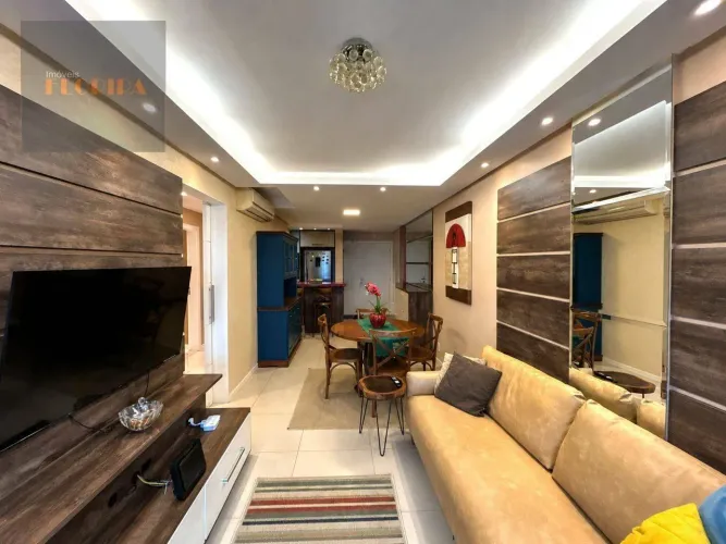 Apartamento com 3 dormitórios, sendo 1 suíte a 10 minutos da praia do Campeche