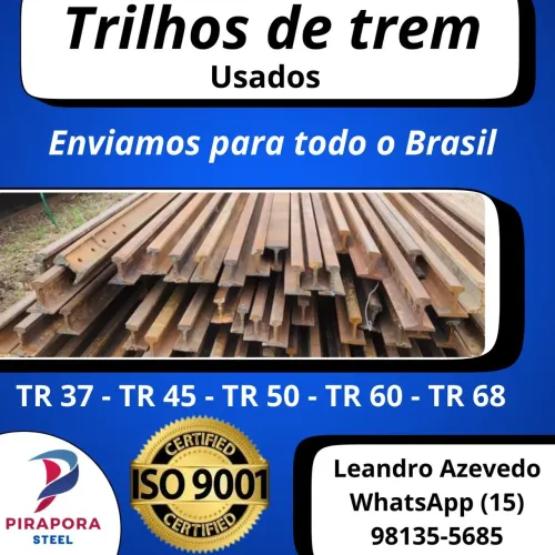 Trilhos para Escoramento, Mata Burro, Moega, Piso Industrial 