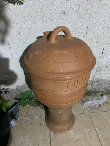 Churrasqueira de barro 