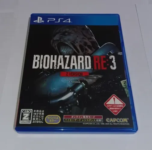 Biohazard RE:3 - Z Version | PS4 | Japonês | Original | Usado |