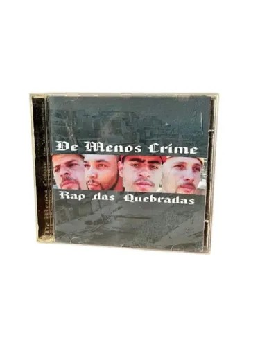 CD De Menos Crime Rap Das Quebradas
