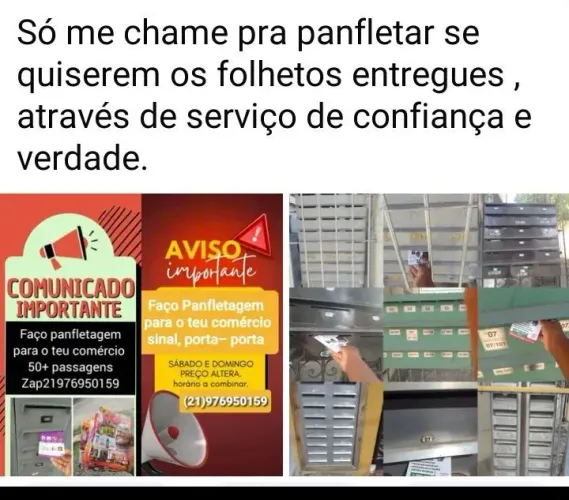 Panfletagem com sucesso