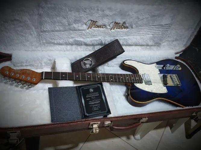 Guitarra music maker telecaster top