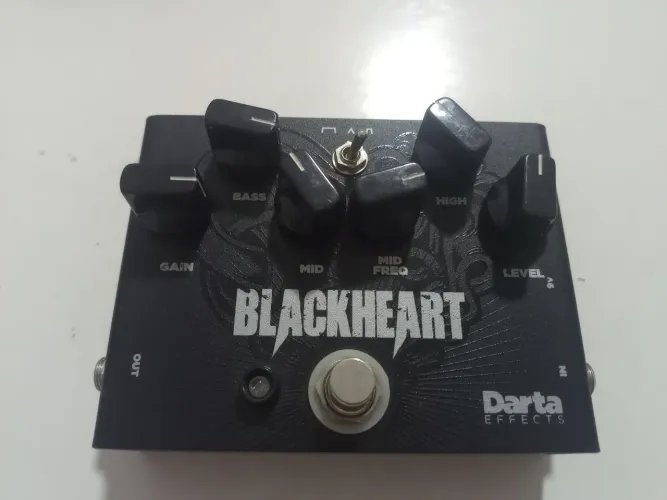 Pedal distorção guitarra Blackheart Darta