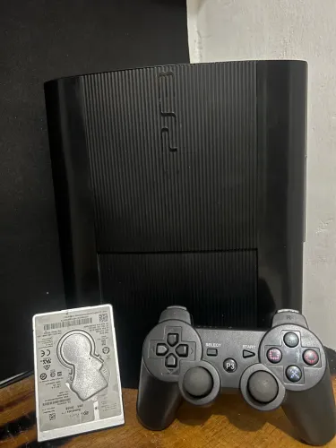 PS3 DESBLOQUEADO + CONTROLE + JOGOS NO HD 