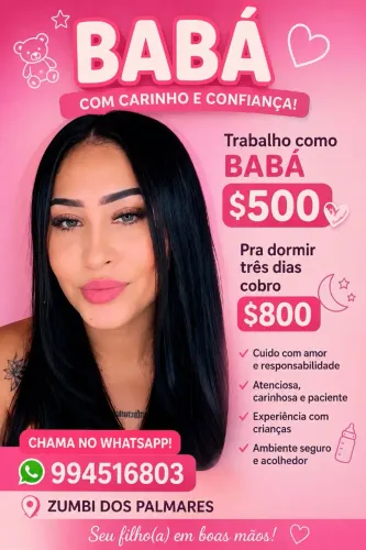 Trabalho como babá 