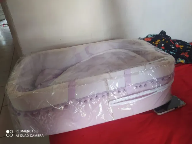 Ninho Moisés seminovo pouquíssima marcas de uso.