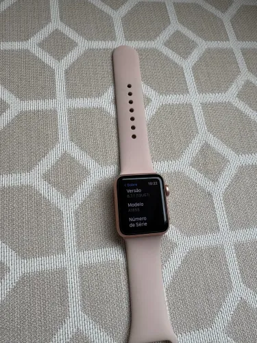 Apple Watch Series 3 38mm GPS Rose Gold + Carregador Original