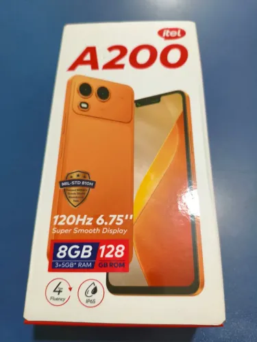 Celular A200 itel 120hz/8gb ram / 128gb