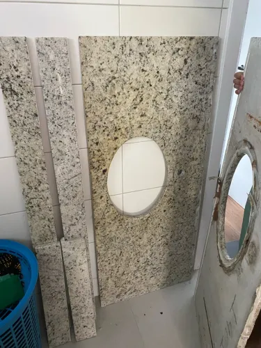Bancada em mármore