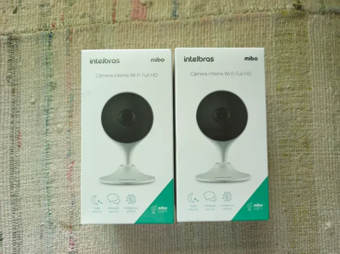 Kit 2 câmeras Intelbras 