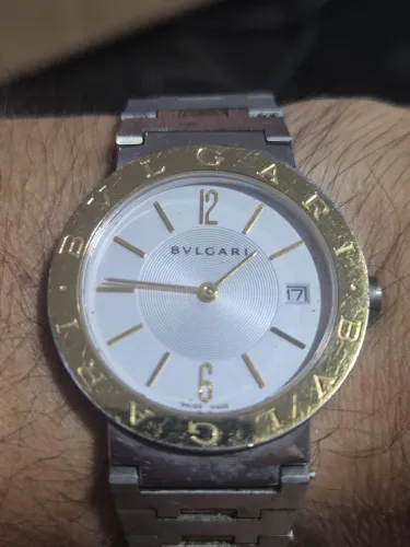 Relógio BVLGARI BICOLOR BBL37S QUARTZ - FUNCIONANDO PERFEITAMENTE