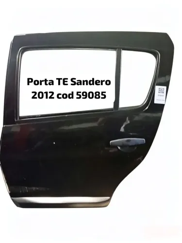 Porta traseira esquerda sandero 2012