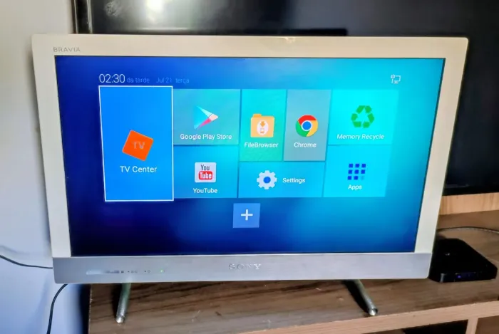 Tv 22 monitor Sony ultra slim branco