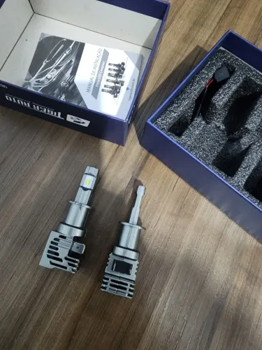 Kit lampada farol ultra led compact H3 6000k Tiger Auto