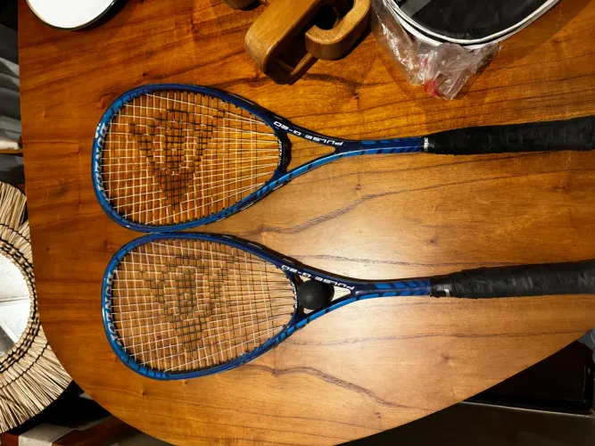 2 raquetes de squad Dunlop
