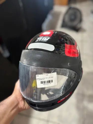 Vendo capacete protork tamanho 58