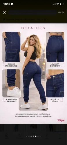 Vendo calça cargo jogger 