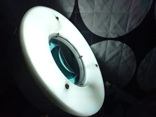 Ring Litgh Articulado com Lente Aumento