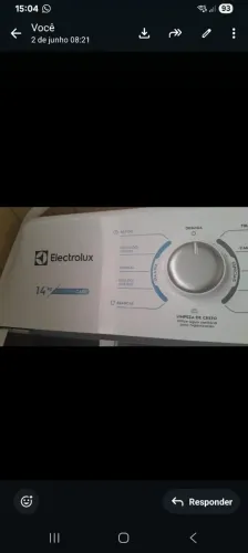 Máquina de lavar Electrolux 14kilos