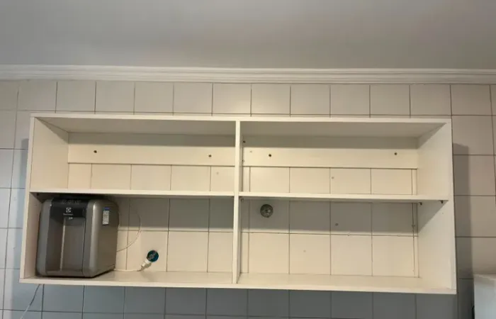 Armário Aéreo de Cozinha Branco 1,75 m x 75 cm