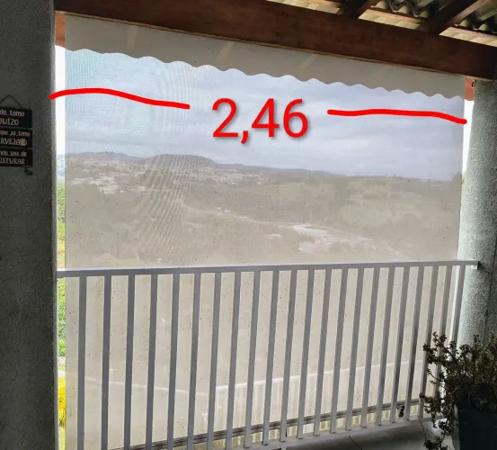 Toldo semi novo