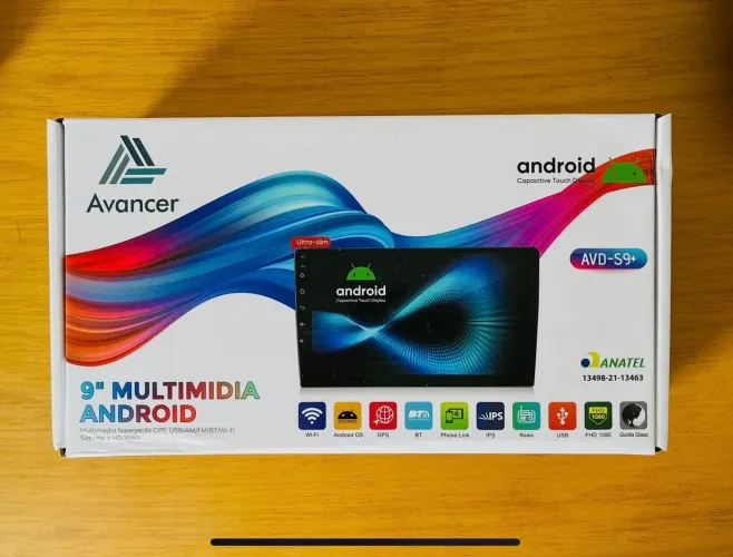 Multimídia Android Avancer 9 polegadas