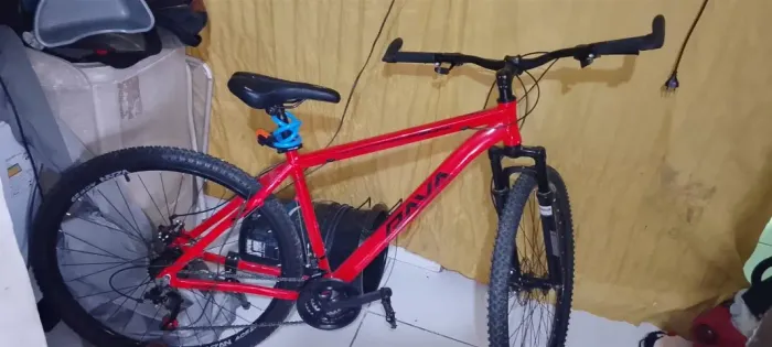 BIKE RAVA 2026 VERMELHA COM NOTA FISCAL