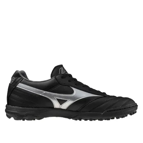Chuteira Society Mizuno Morelia Elite As II Pro Preto Prata - Usada, Tamanho 41