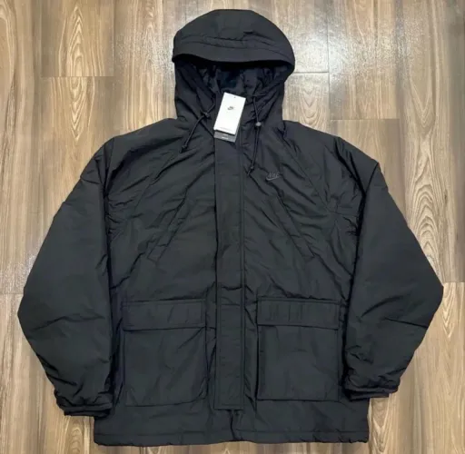 jaqueta parka nike sportswear club fleece gg
