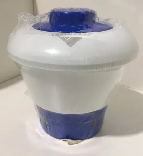 Clorador Flutuante Médio Branco Azul Pastilha 200g - Rochedão - NOVO