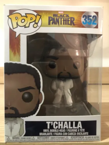 Funko Pop T'challa Challa Disney Pantera Negra Marvel Black Panther 352
