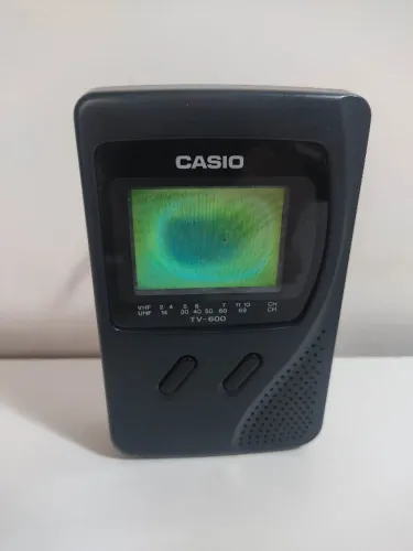 TV Portátil Casio para decoração conserto ou coleção