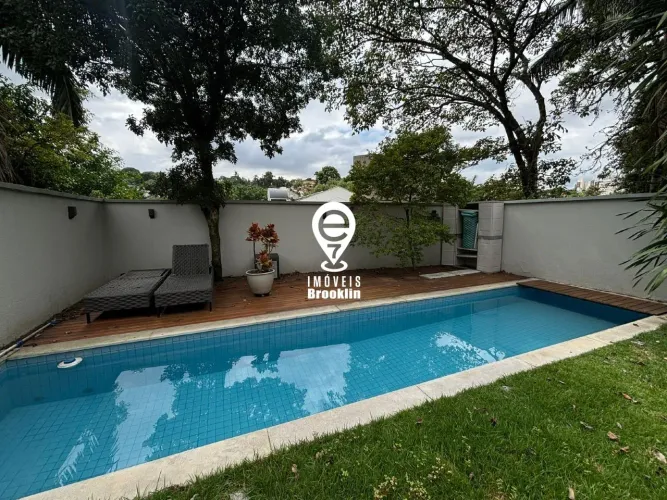 Casa de condomínio á venda no Brooklin, 4 suítes, 4 vagas, 430 m².