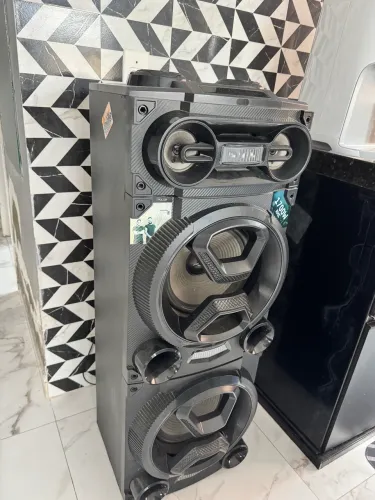 Caixa De Som Amplificada Multilaser Pulse 1700w Sp501 Torre